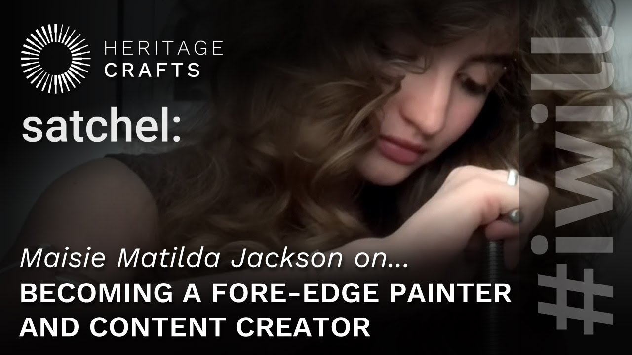 Maisie Matilda Jackson on becoming a fore-edge painter and content creator