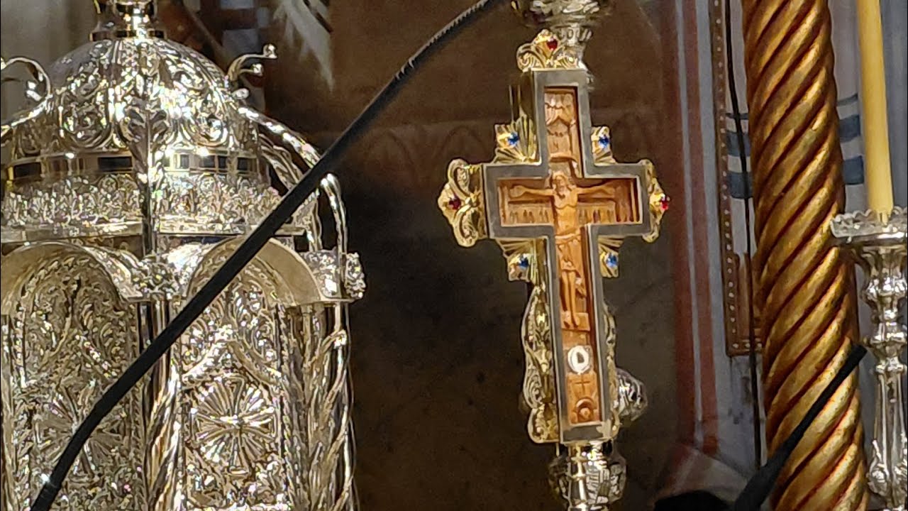 Χαιρετισμοί του Τιμίου και Ζωοποιού Σταυρού - ΙΝ Παναγίας Ρόδον το Αμάραντον Πειραιώς 