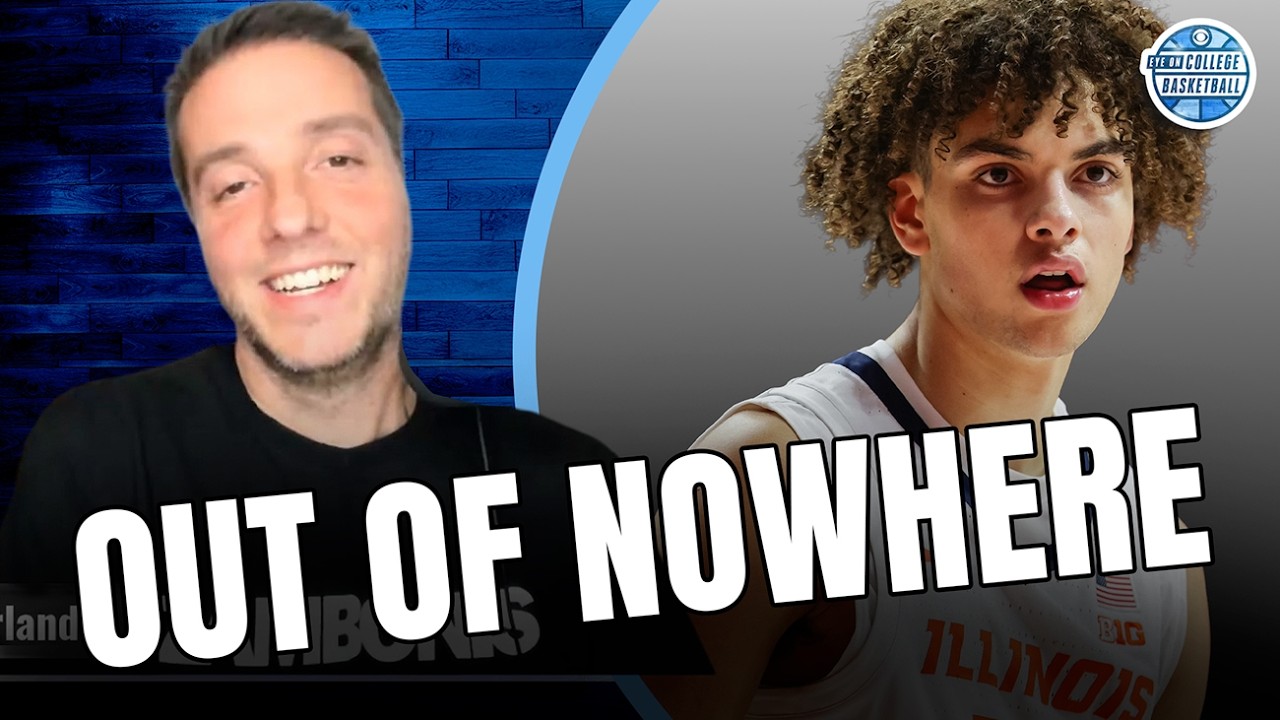 Illinois' Keaton Wagler is one of the BEST stories in college basketball