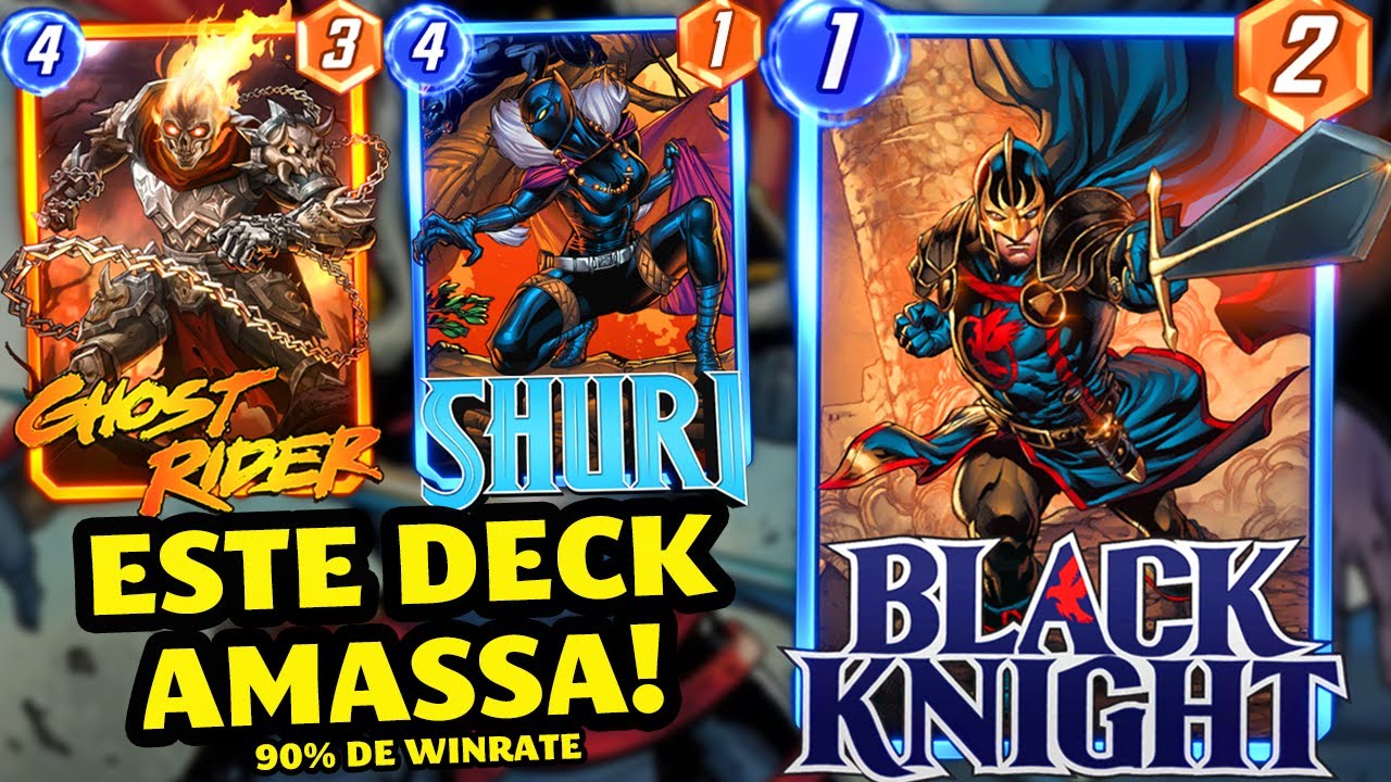 DESCARTE SUPREMO COM O CAVALEIRO NEGRO ESTÁ UM ABSURDO: BLACK KNIGHT É INSANO! |Marvel Snap|