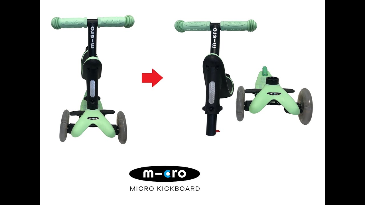 How to Detach Black Handle from Micro Mini2Grow | Micro Scooter Support