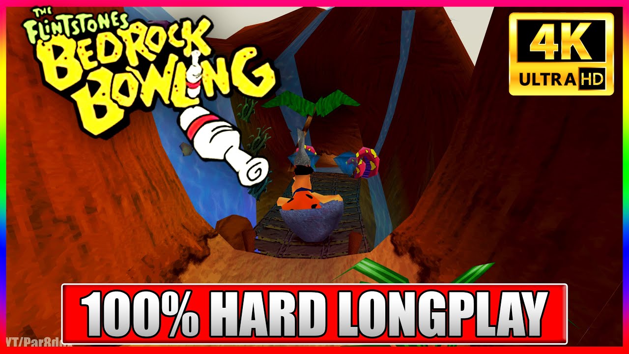 The Flintstones: Bedrock Bowling 4K (100% Hard) 4K Longplay