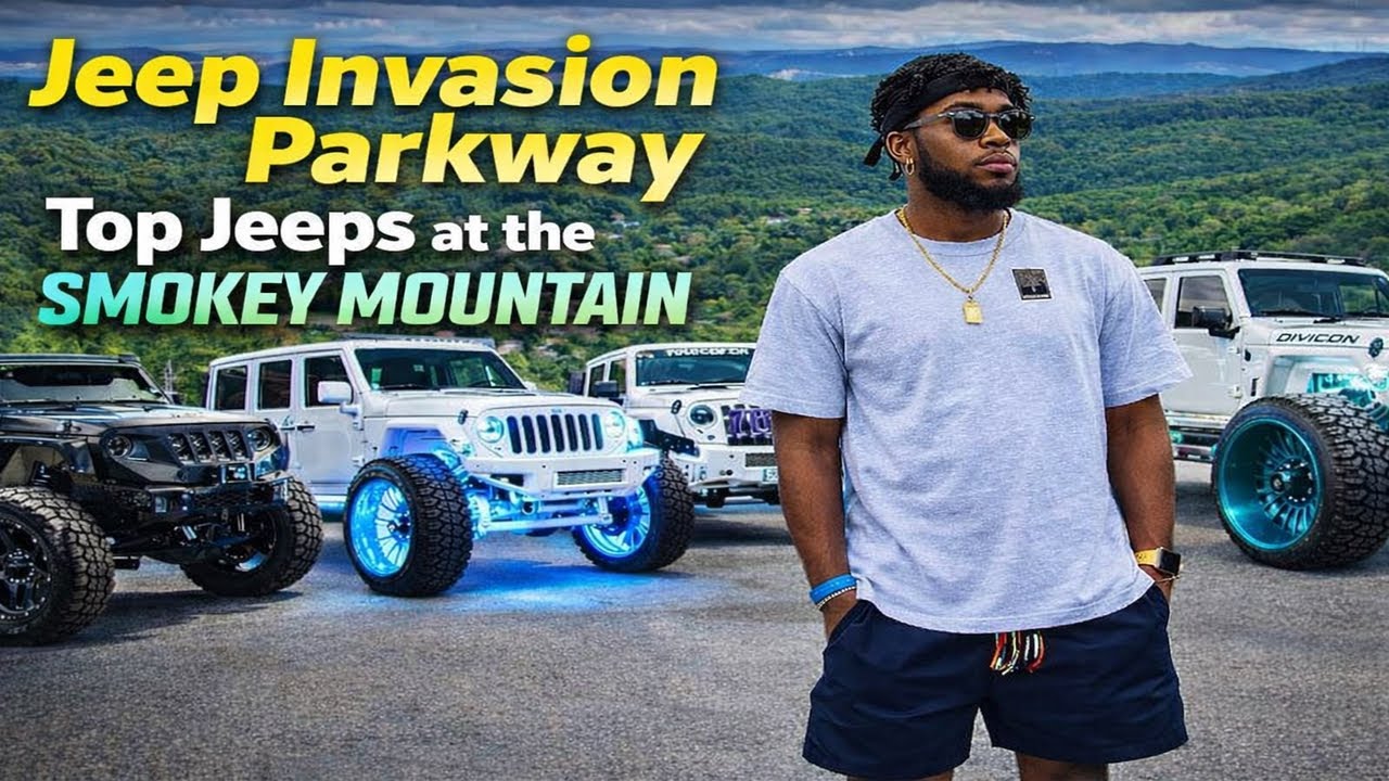 Jeep Invasion 2025 | Pigeon Forge Parkway | Montage Cinematic shots