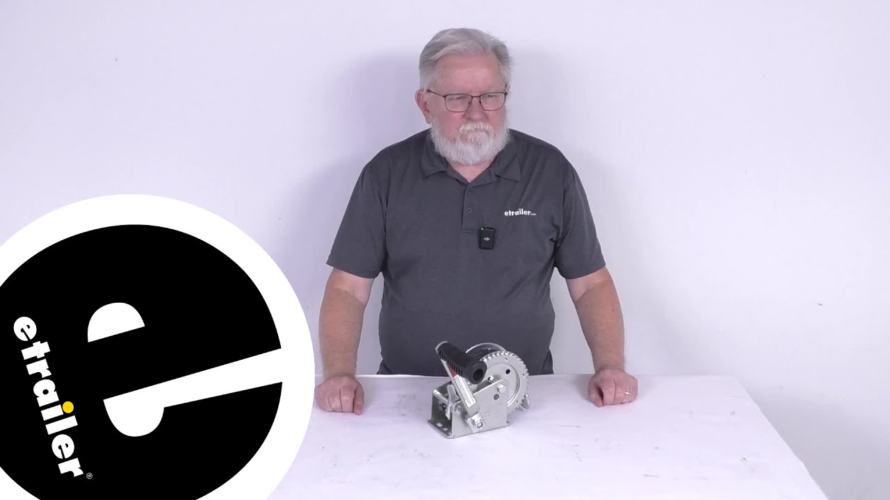 etrailer | Review of Jif Marine Trailer Winch - Standard 2 Way Hand Winch - 315-W2000D