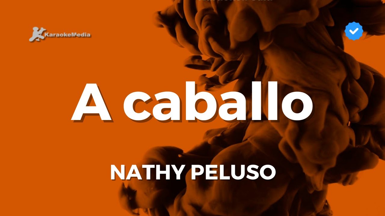 Nathy Peluso - A caballo (Karaoke)