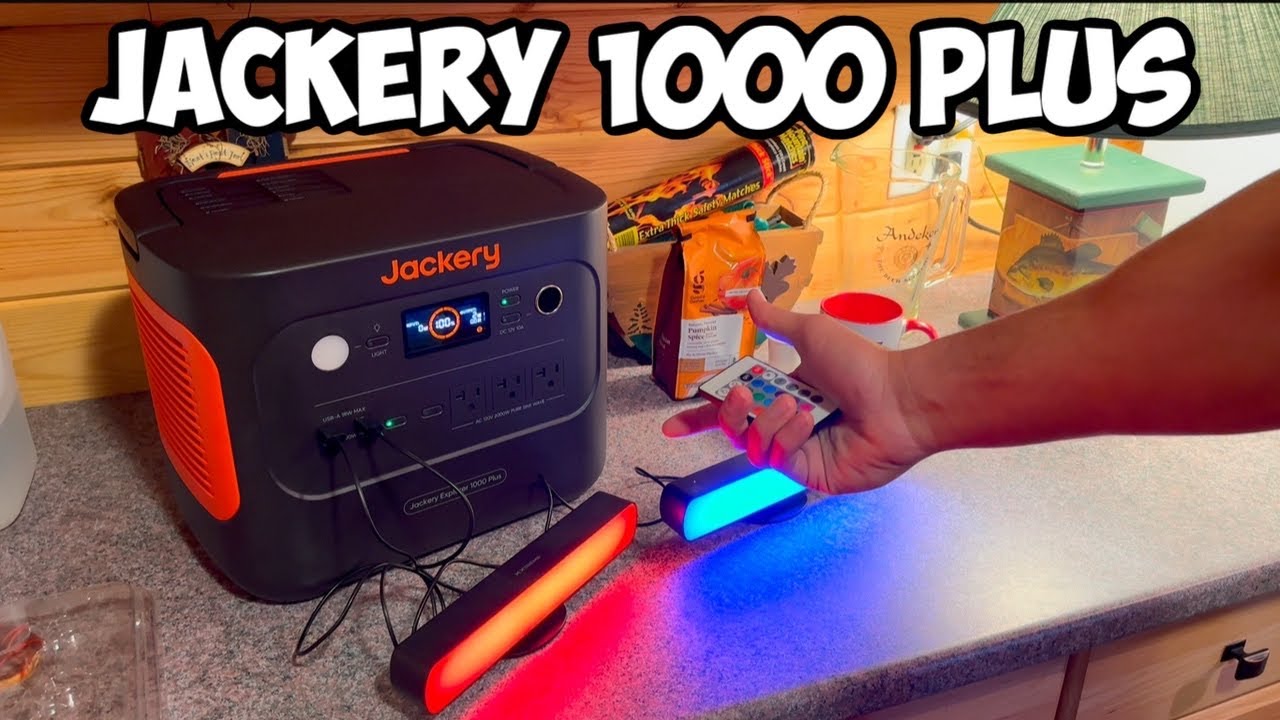 The NEW Jackery 1000 Plus, this thing is IMPRESSIVE!! Portable Solar Generator Review