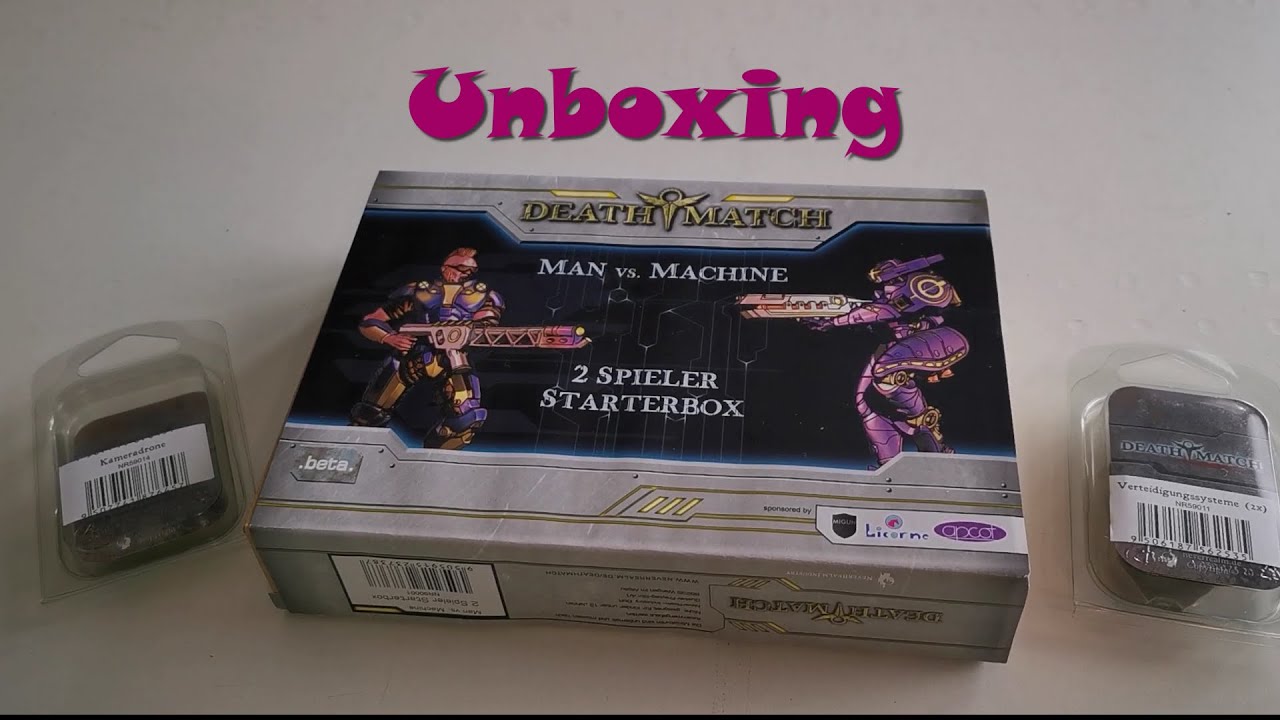 Unboxing Deathmatch Starterset 2 Spieler