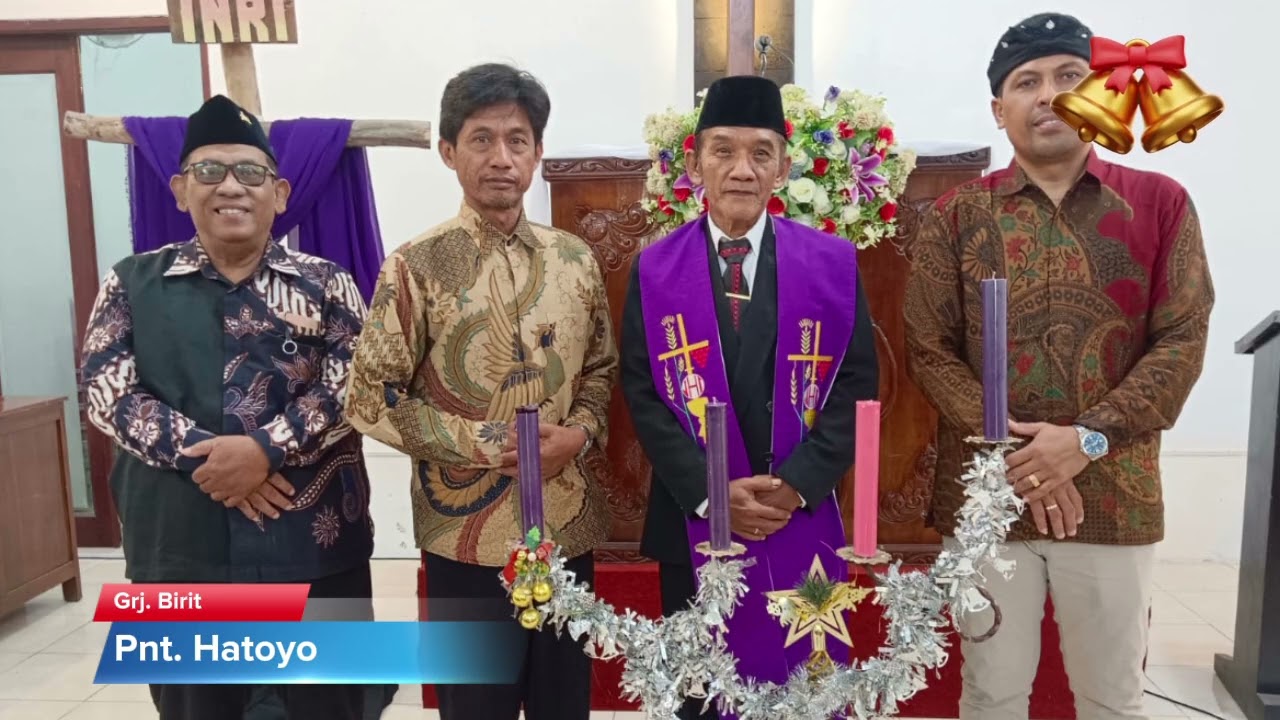 IBADAH MINGGU ADVEN I GKJ WEDI