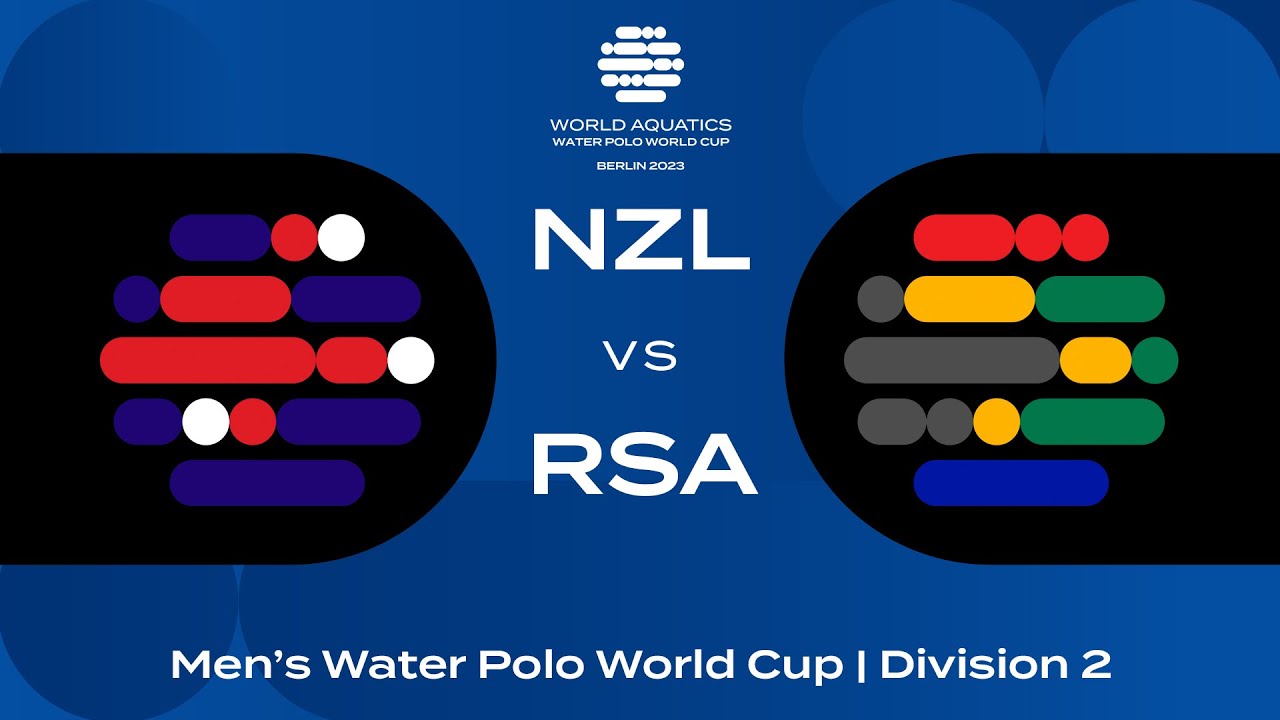 LIVE: New Zealand vs South Africa | Men's Water Polo World Cup 2023