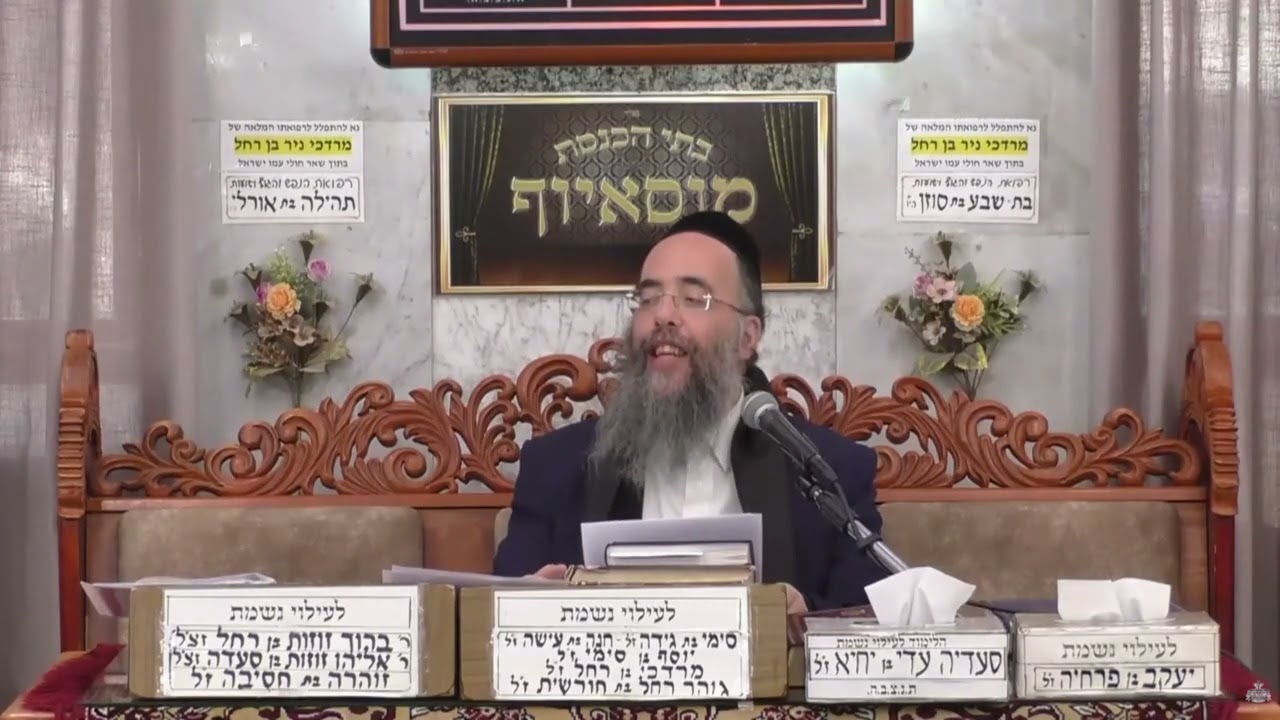 הרב יוסף חיים אוהב ציון פירוש זרע שמשון לפרשת ויקהל פיקודי