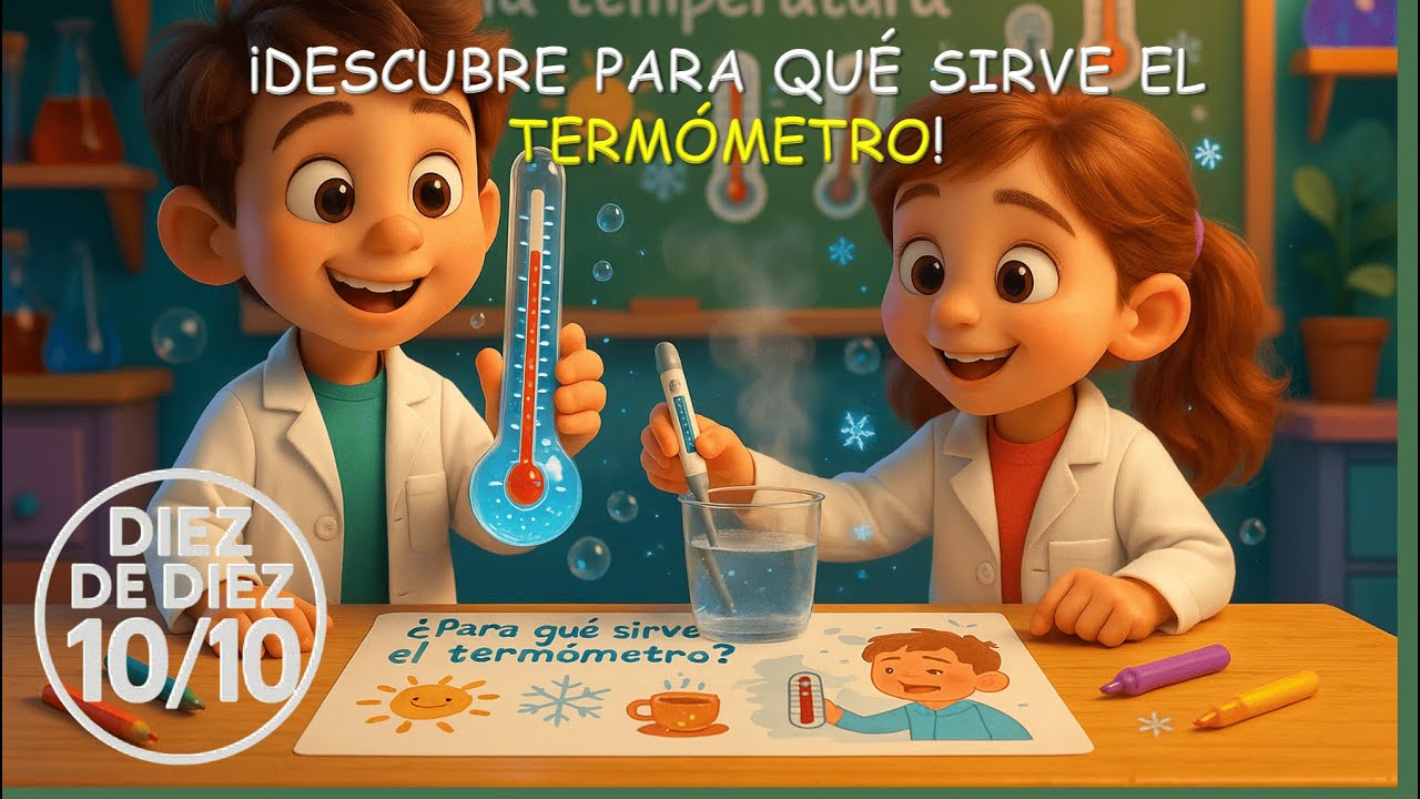 &iexcl;Descubre para qu&eacute; sirve el term&oacute;metro! 🌡️❄️🔥  Canal 10/10