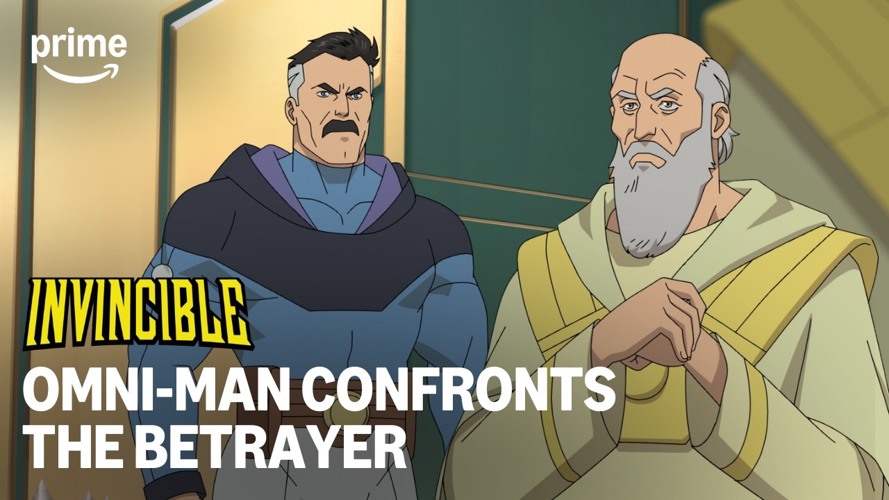 Omni-Man Confronts Thadeus | Invincible Season 4 | Prime Video