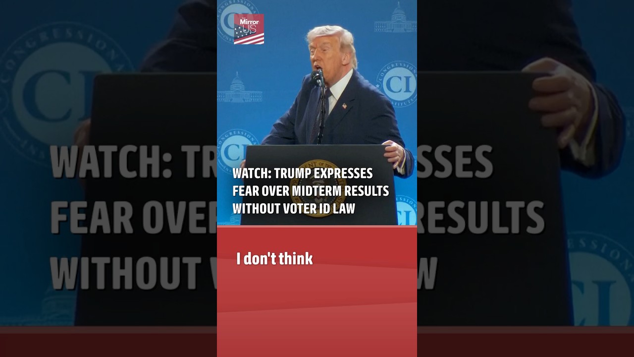 Trump Fears Midterm Losses Without Voting Restrictions Bill  #trump #news #politics #election