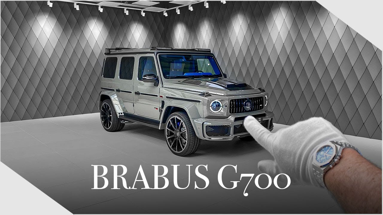 BRABUS BEAST in PERFECT Colour Combination ! The G700 - Detailed Walkaround | Luxury Cars Hamburg