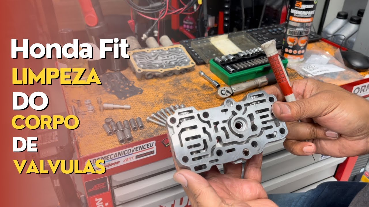 Honda Fit | Limpeza do corpo de válvulas