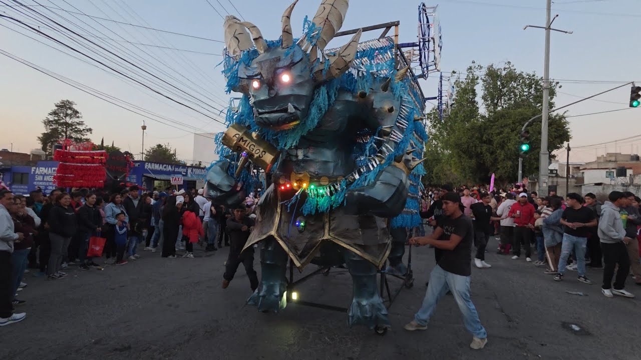Recorrido de Toros Pirotécnicos en honor a la Divina Providencia 1/1/2026 ( Melchor Ocampo, México)