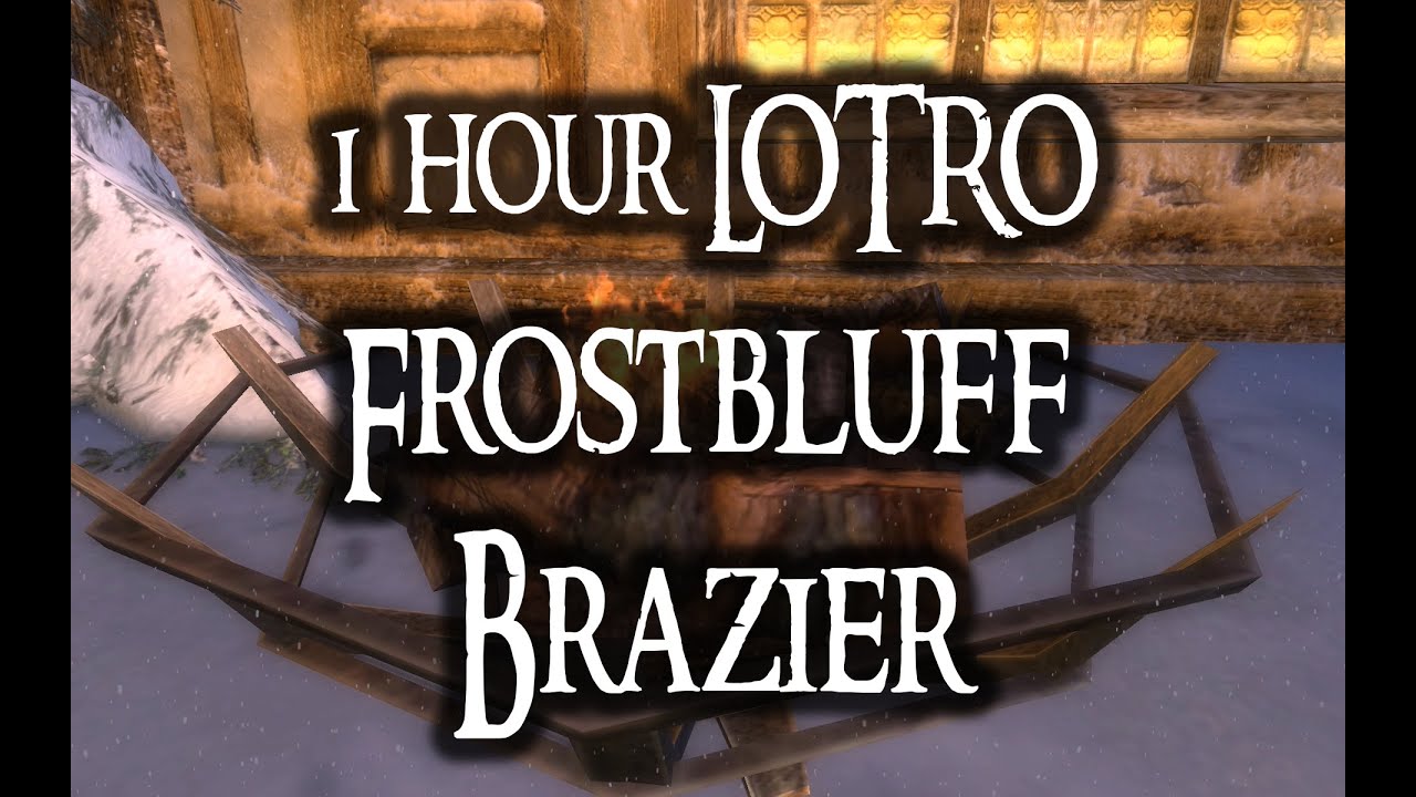 LOTRO Cozy Brazier - 1hr Open Fire in Frostbluff