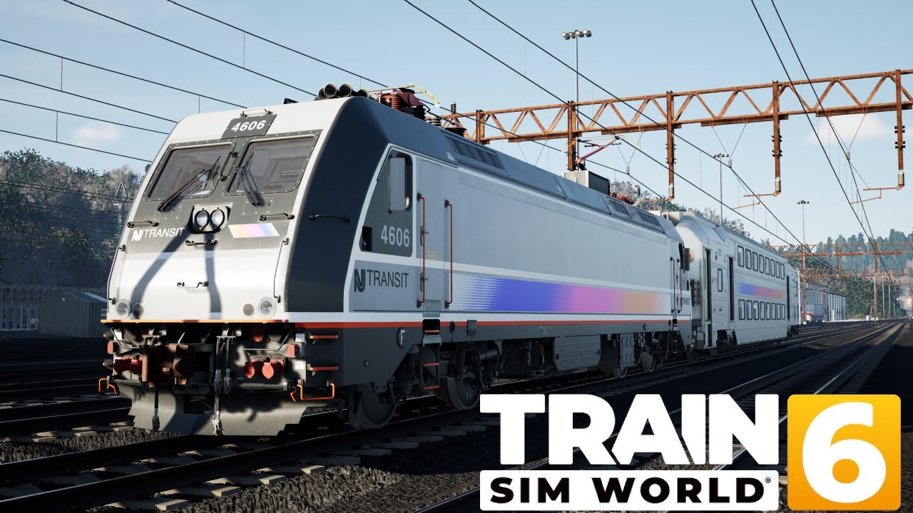 Осмотр электрифицированного участка линии Морристаун — Train Sim World 6