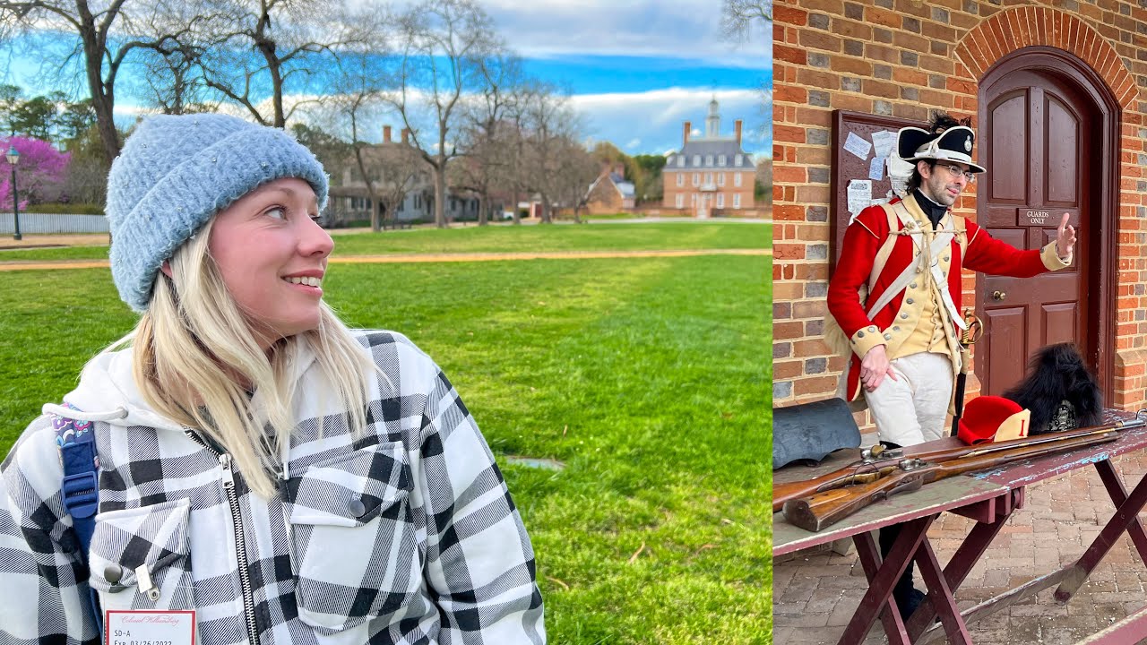 Colonial Williamsburg, VA MY FIRST TIME! King's Arm Tavern, The Cheese Shop & More!