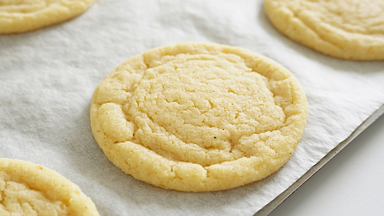 The BEST CHEWY Vanilla Sugar Cookies Recipe!