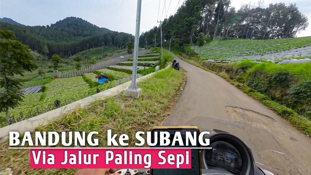 Perjalanan Bandung Subang Via Puncak Eurad Jarang Sekali Di Lewati !!