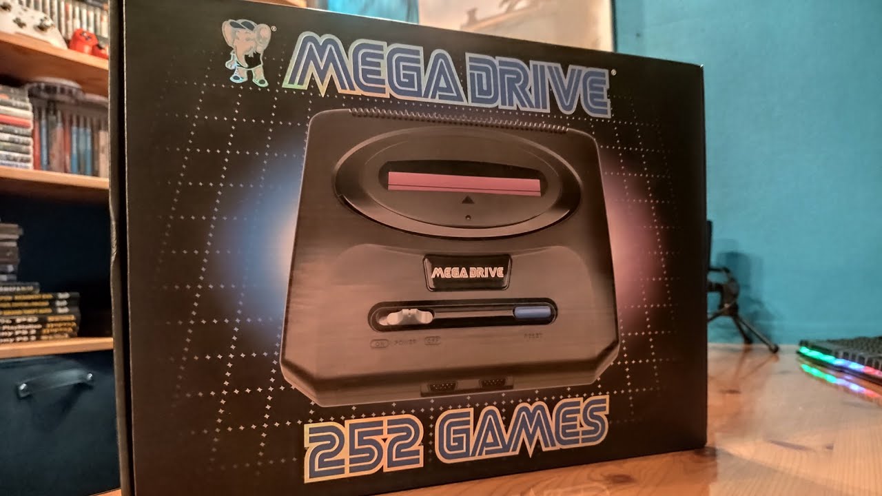 Обзор MEGA DRIVE 252 GAMES от магазина Денди SHOP / Сравнение с Sega Mega Drive 2