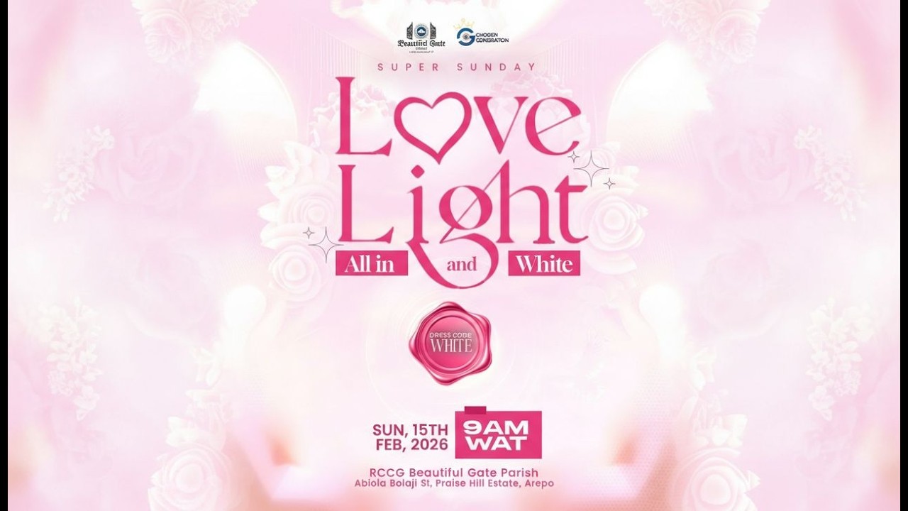 SUPER SUNDAY || LOVE, LIGHT AND ALL IN WHITE || YOUTH SERVICE || SUNDAY 15TH FEBRUARY 2026
