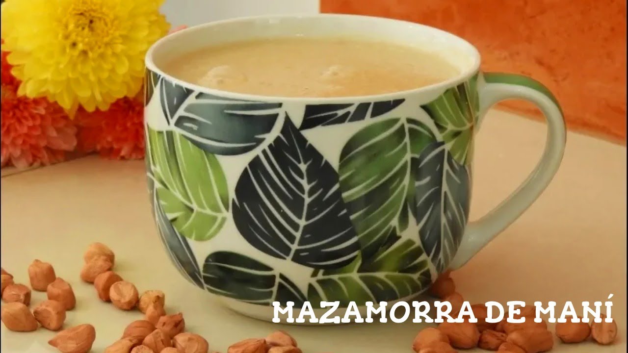 MAZAMORRA DE MANÍ / LECHONAPI  / Receta de la Selva Peruana