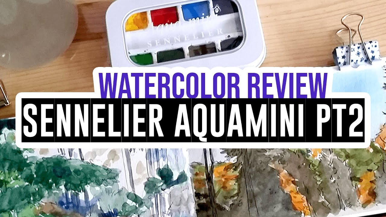 Sennelier Aquamini - Demo + bonus field trip!