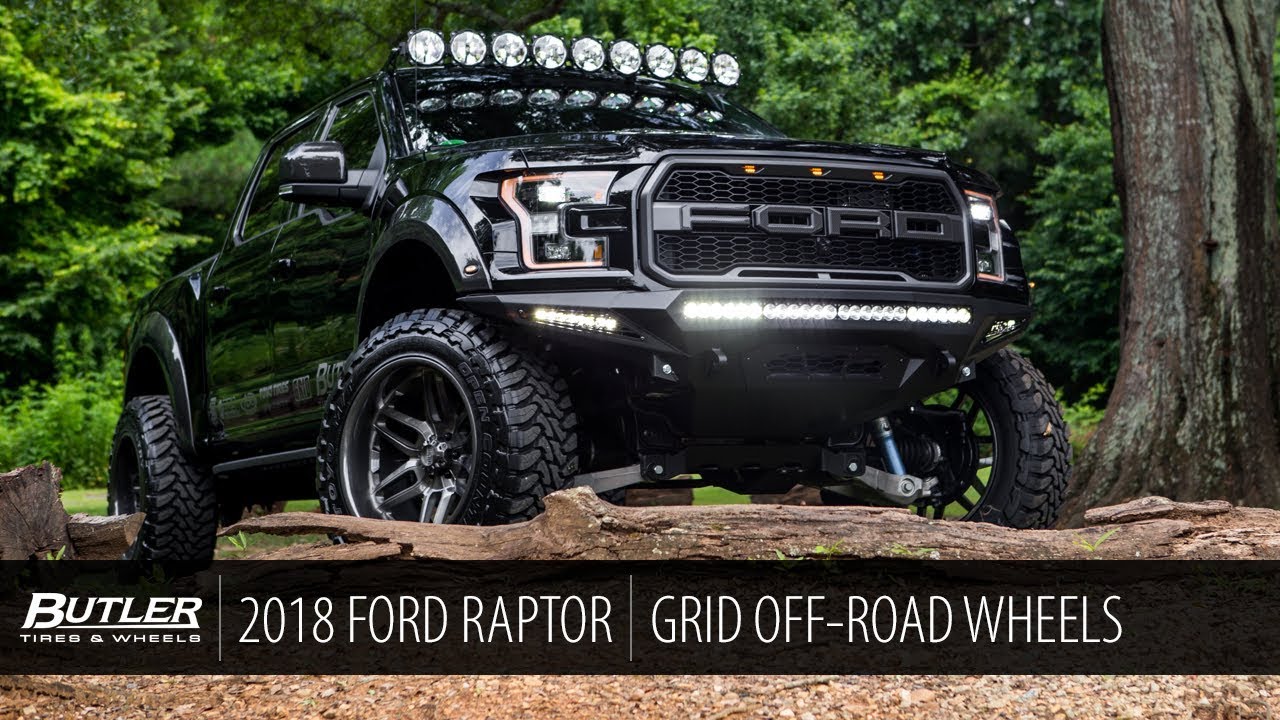 Super Clean 2018 Ford Raptor | Grid Off-Road Wheels | Butler Tire