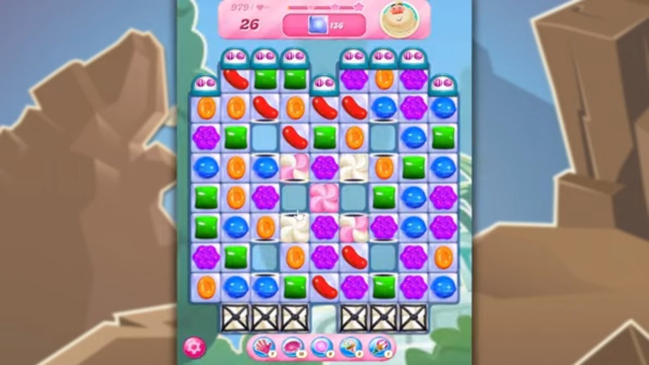Candy Crush Saga LEVEL 979 NO BOOSTERS (new version)🐟☑️