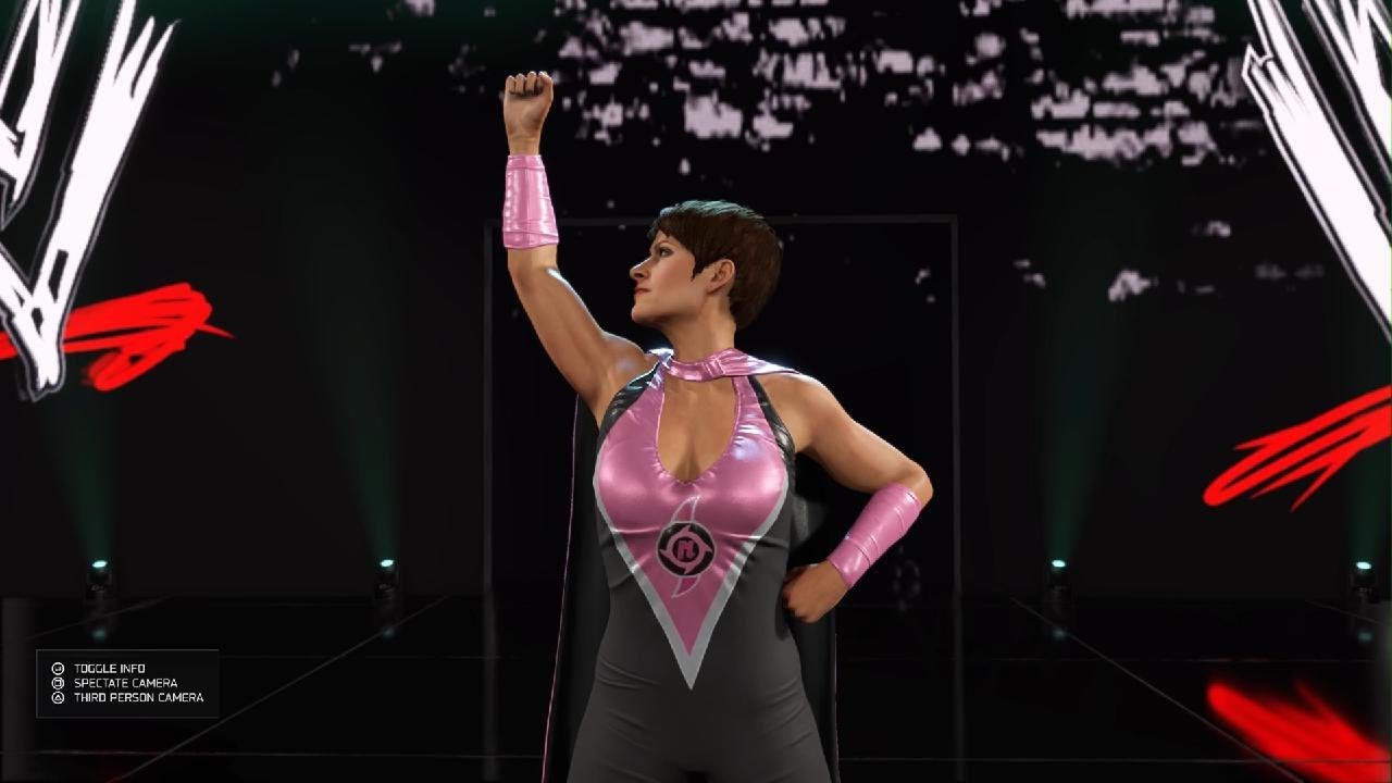 WWE 2K25 Mighty Molly vs Naomi