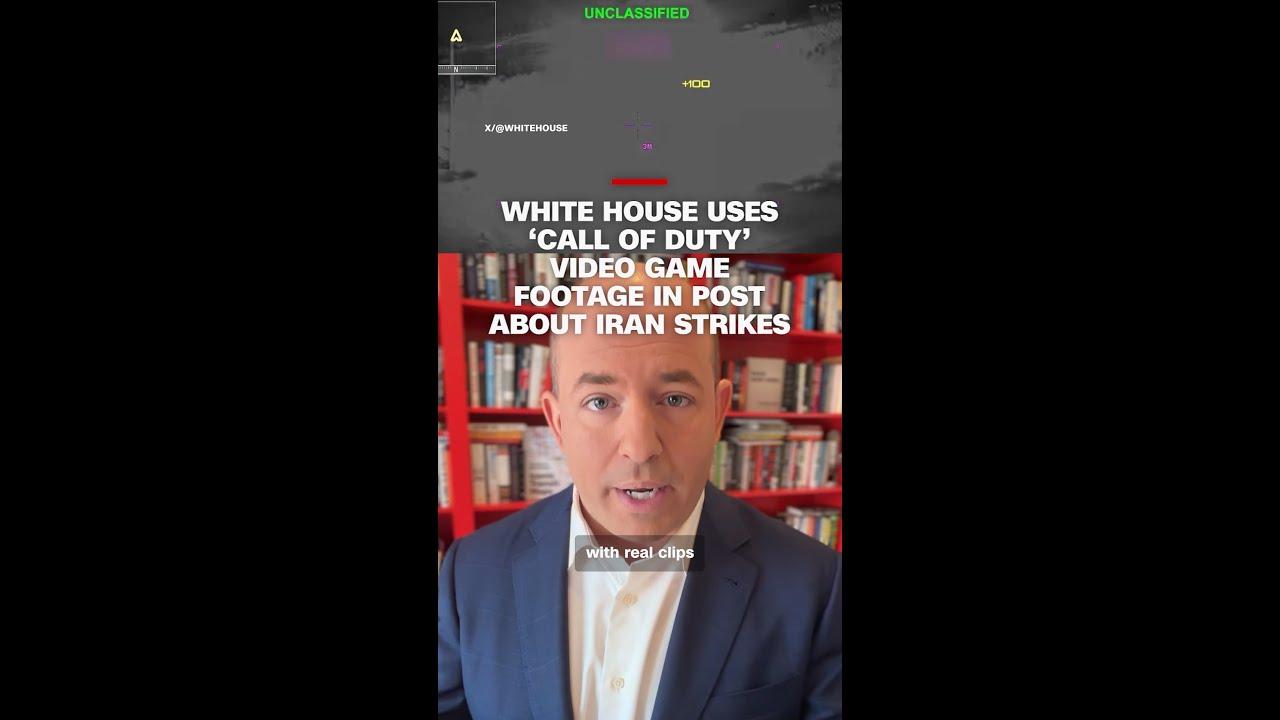 White House posts video about Iran strikes using &lsquo;Call of Duty&rsquo; video game footage