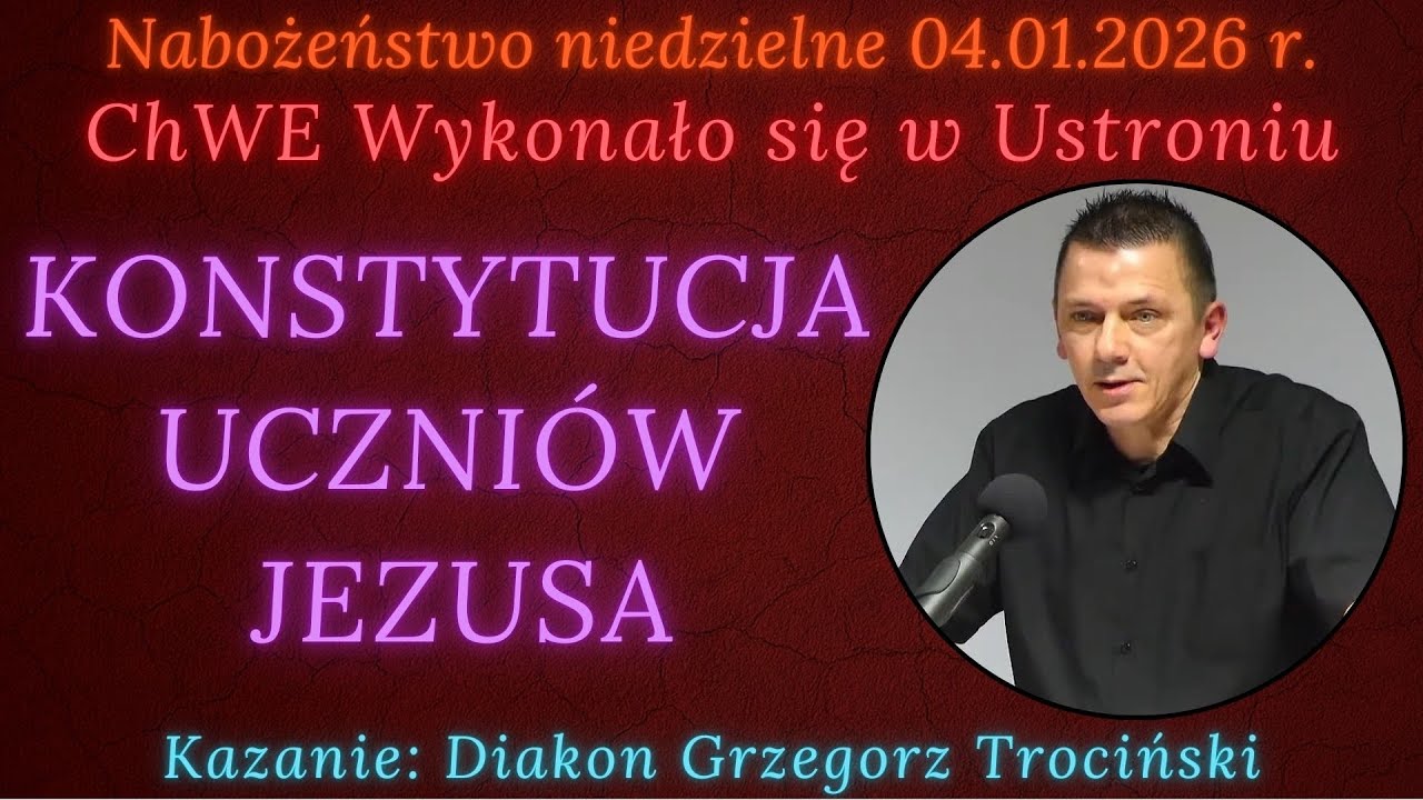 Nabożeństwo niedzielne 04.01.2026 r. - ChWE Wykonało się w Ustroniu