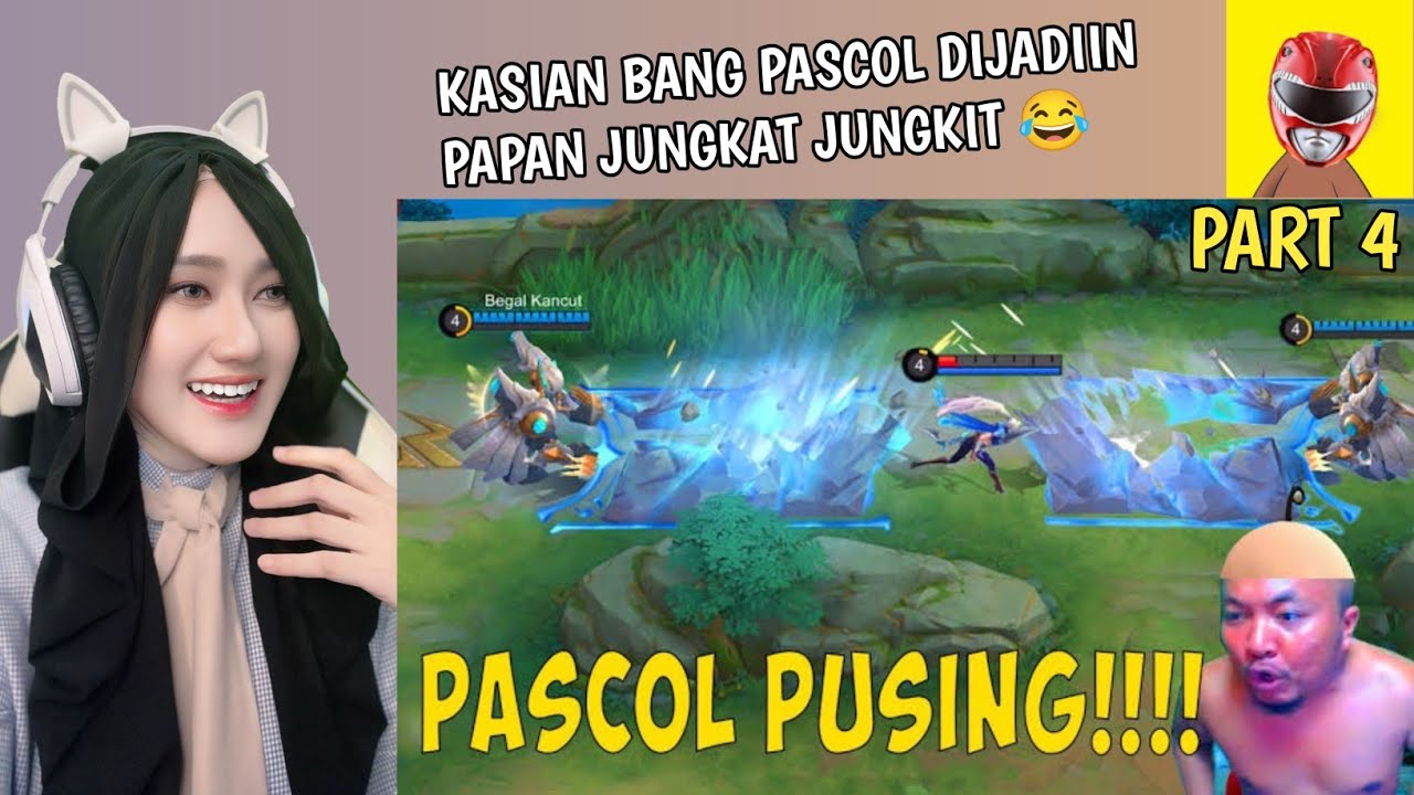 Reaction GERRARD WIJAYA - CARA MEMBUAT PASCOL NGAMUK PART 4!!! - Mobile Legends