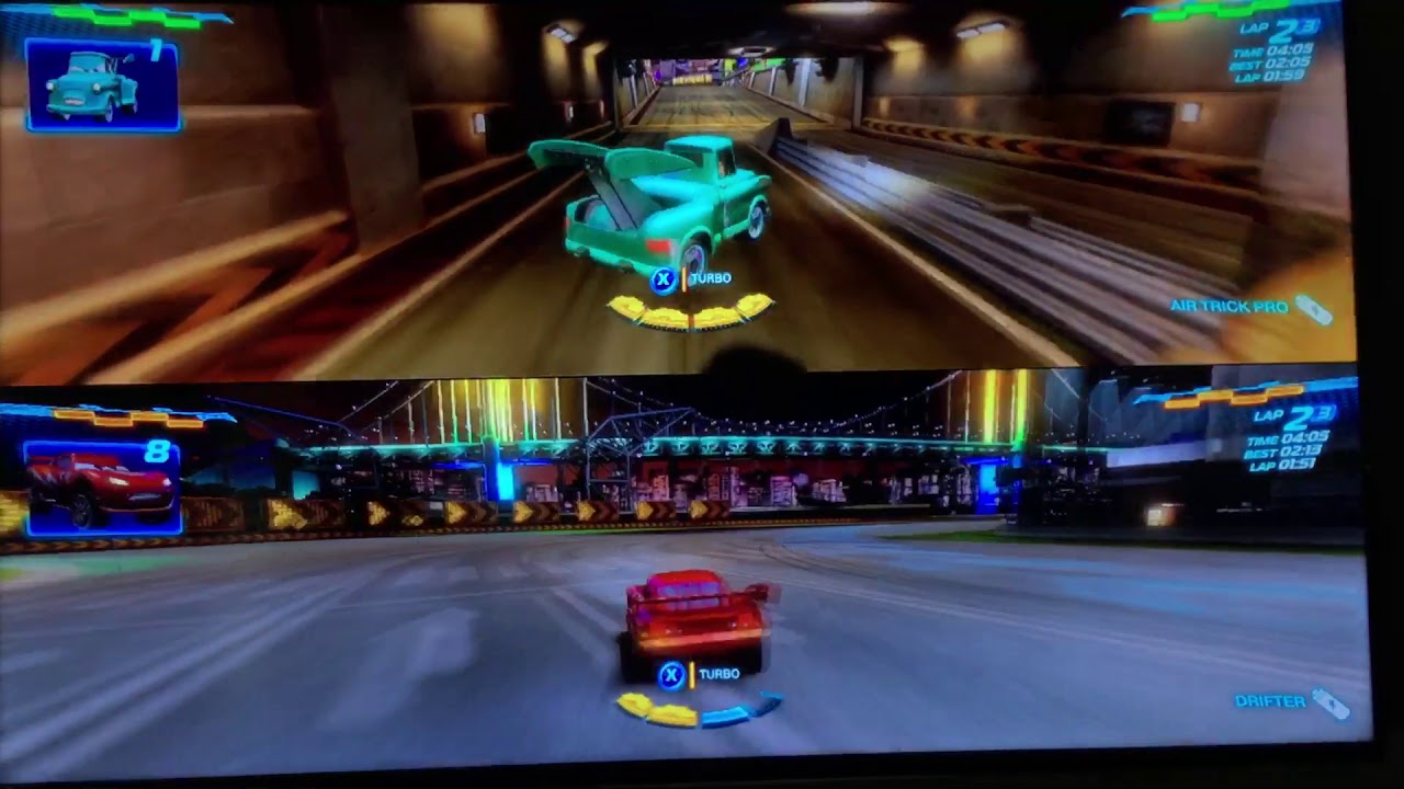 Cars 2 The Video Game | Dragon McQueen Vs Tokyo Mater Imperial Tour |
