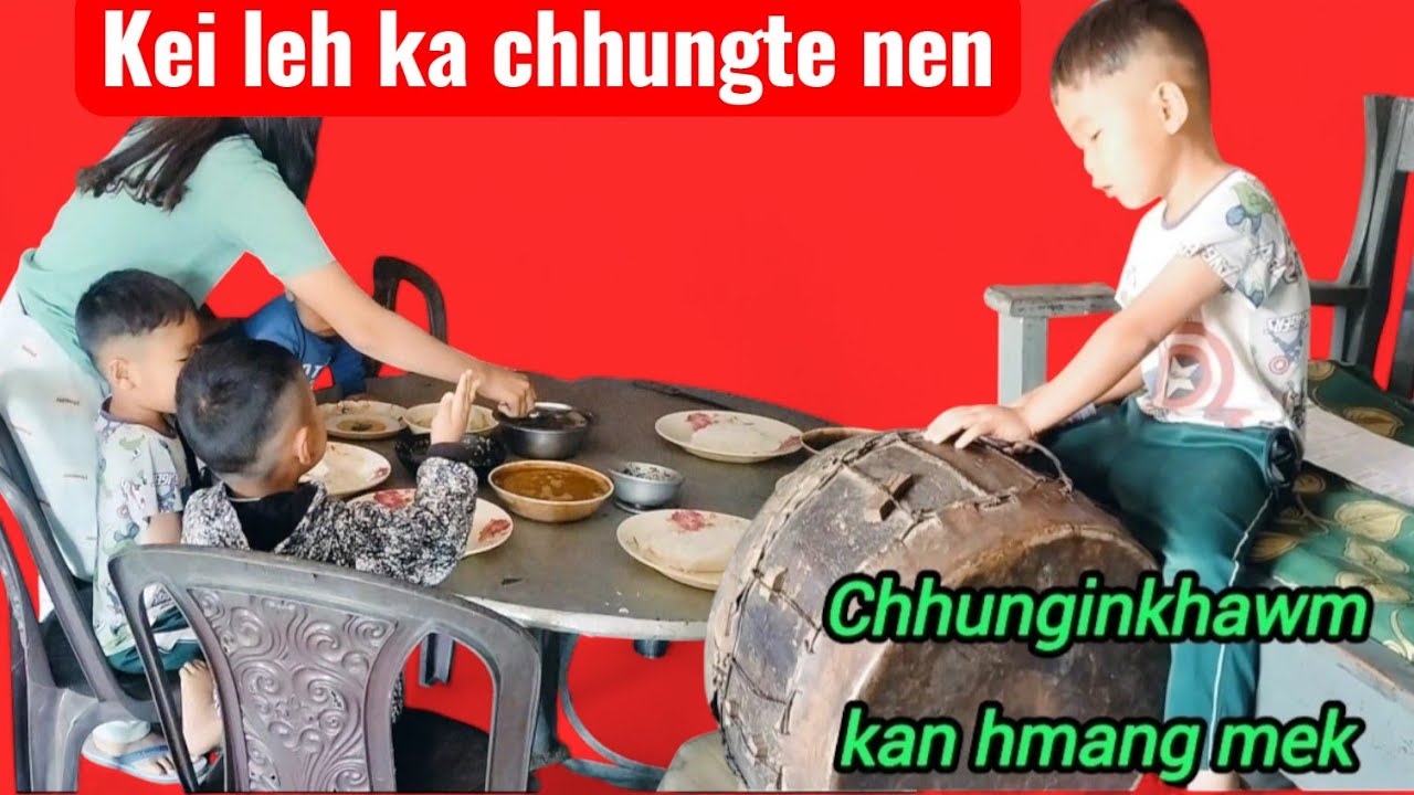 Kan chhungkua. chawlhni zing hman thin dan. mukbang a ni mai😂😂