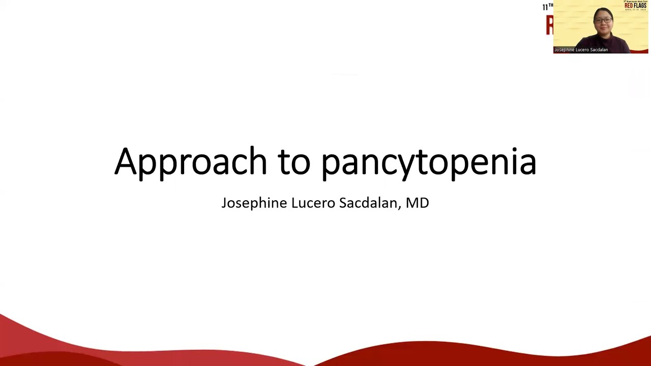 APPROACH TO PANCYTOPENIA