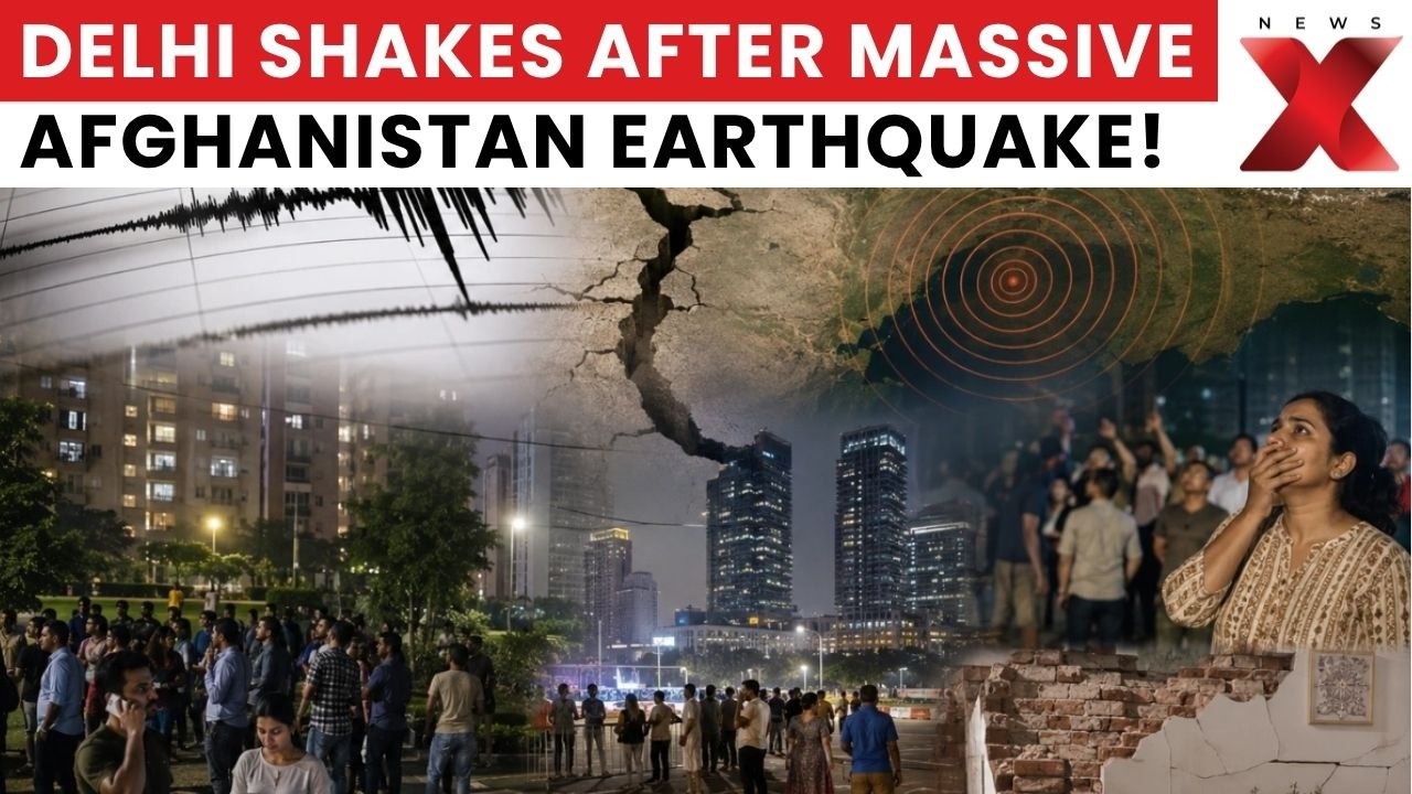 6.2 Magnitude Earthquake Hits Afghanistan, Tremors Felt Across Delhi, J&K and Pakistan