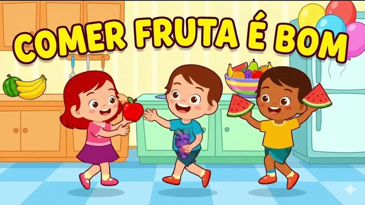 Comer Frutas é Bom