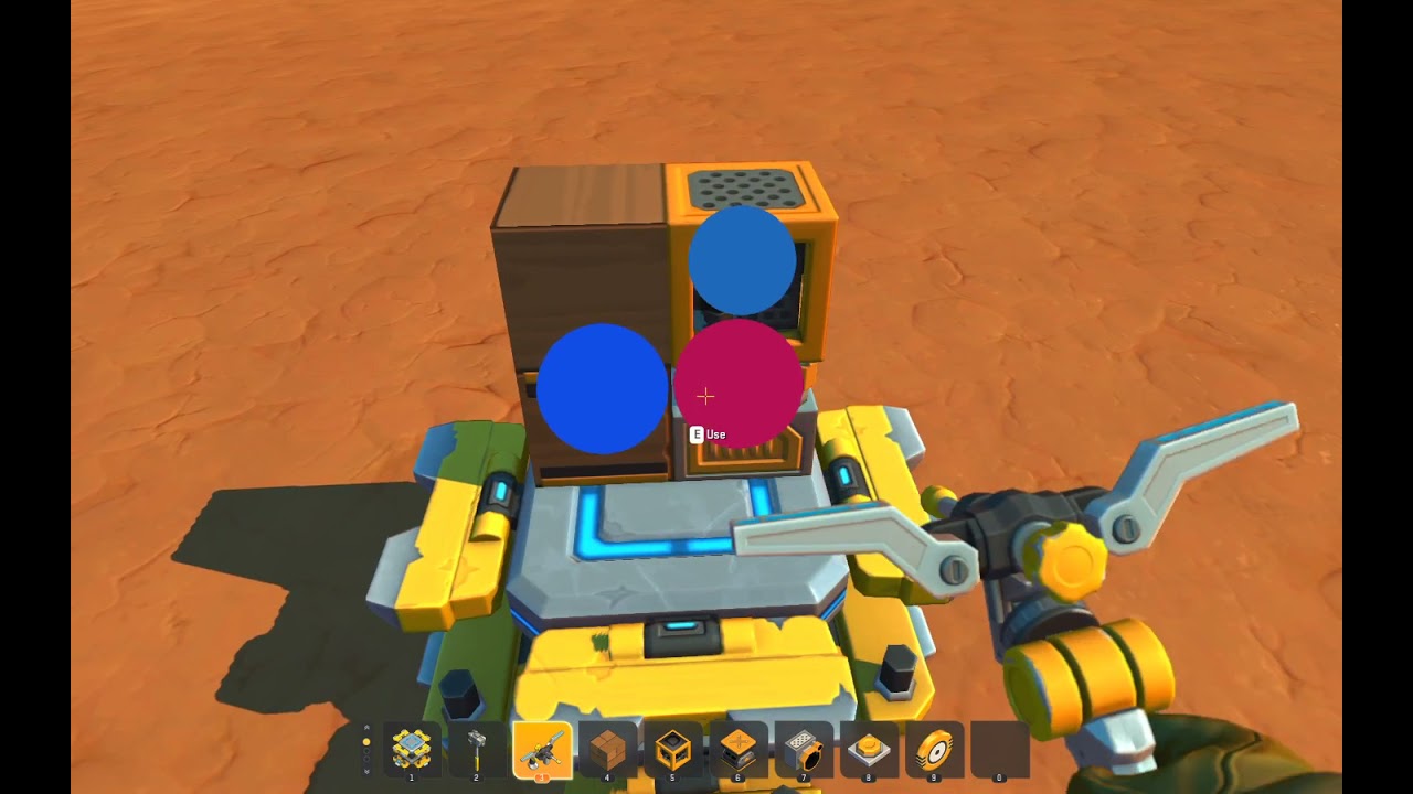 Scrap Mechanic Basic Contraptions 8: T Flip-Flop