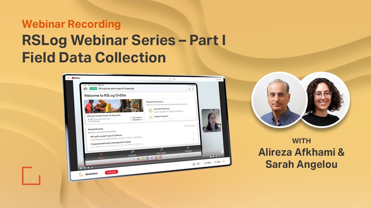 Webinar Recording - RSLog Webinar Series - Part I: Field Data Collection
