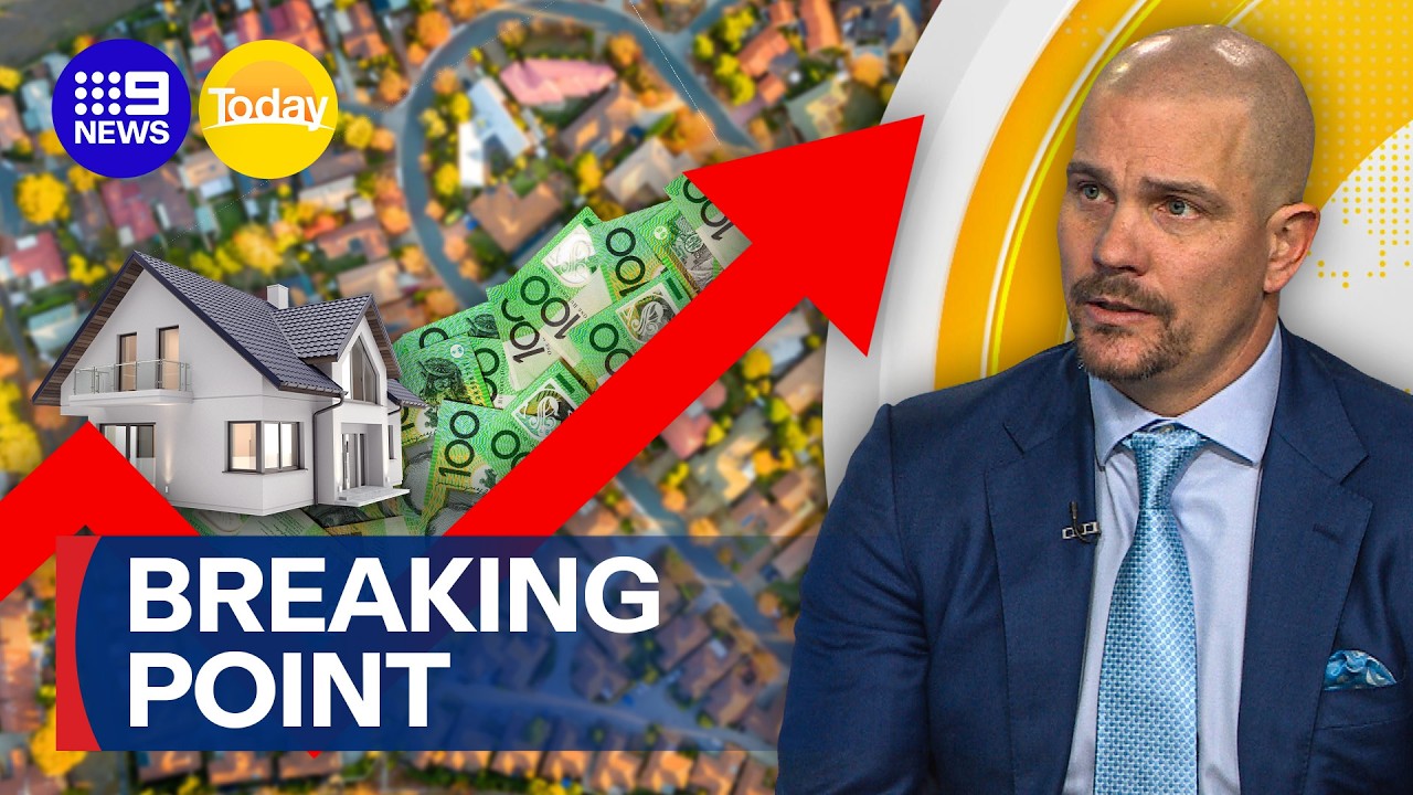 Thousands at mortgage breaking point | 9 News Australia