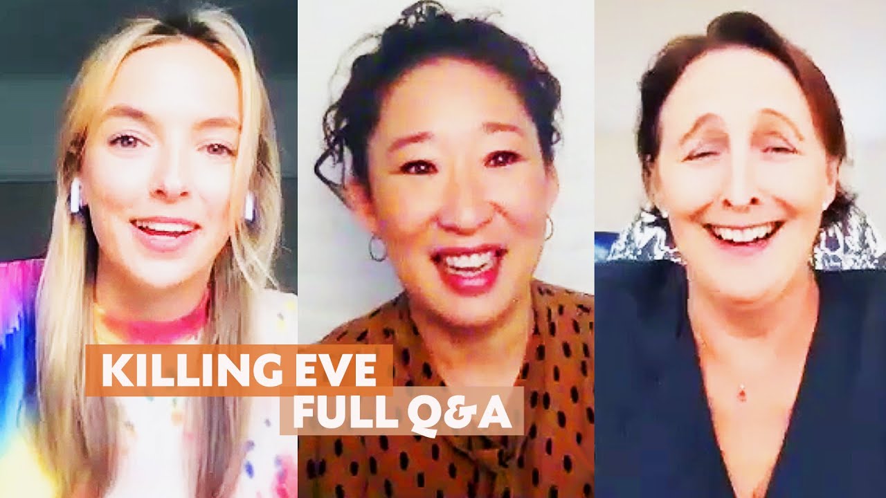 Killing Eve Q&A with Jodie Comer, Sandra Oh, Fiona Shaw & More!