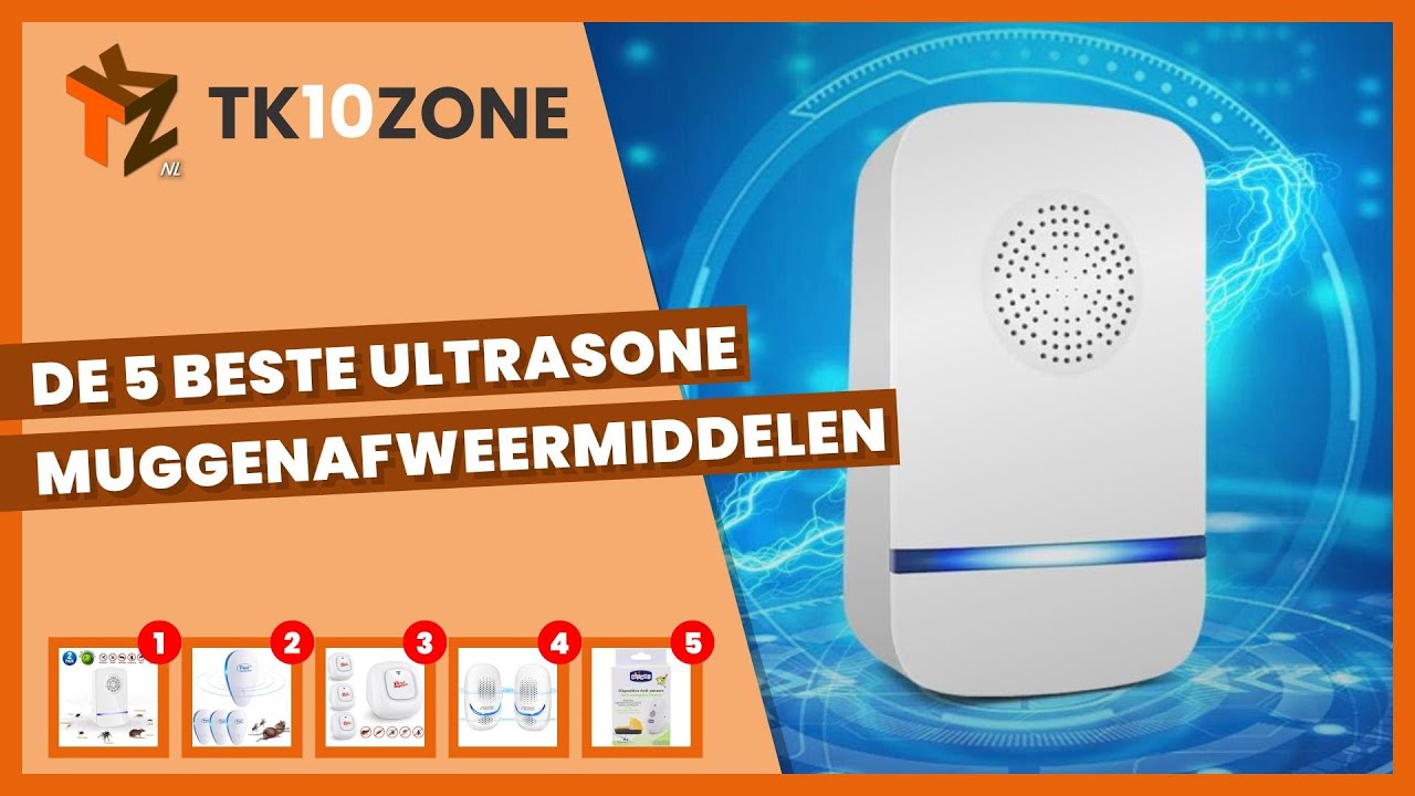De 5 beste ultrasone muggenafweermiddelen