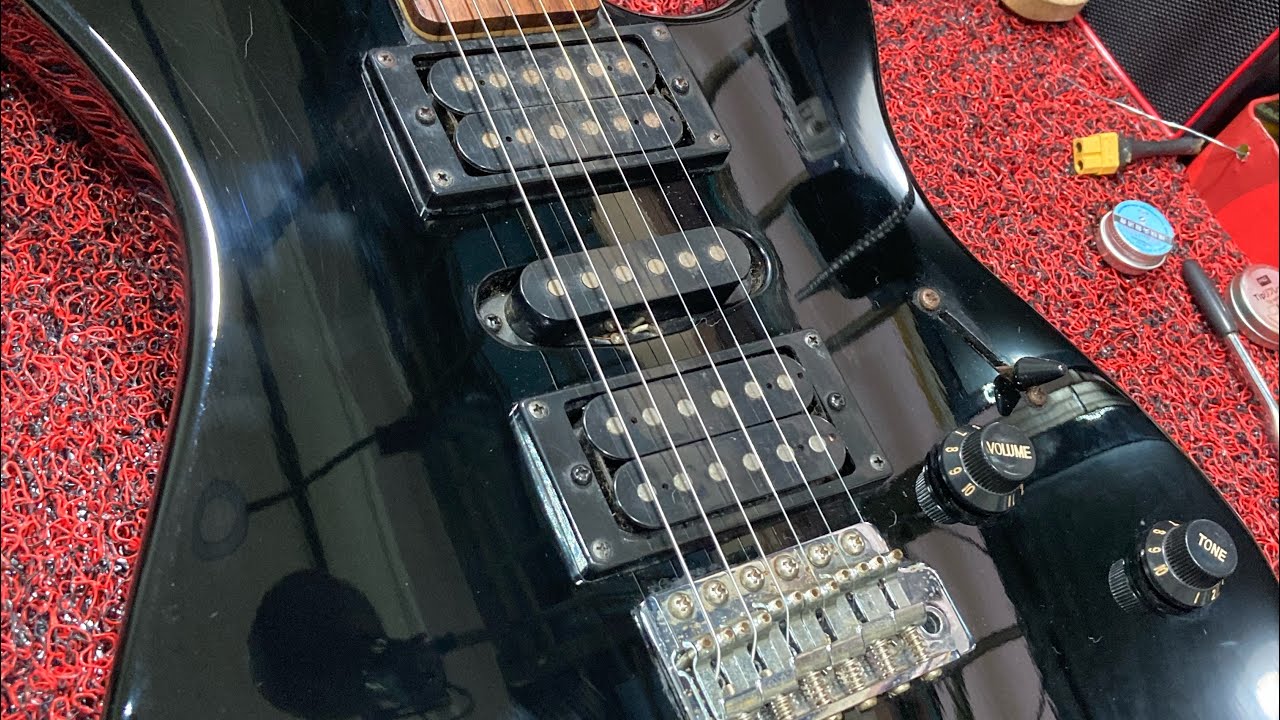 Guitar repair : Mr Vig yamaha erg121c setup and upgrades