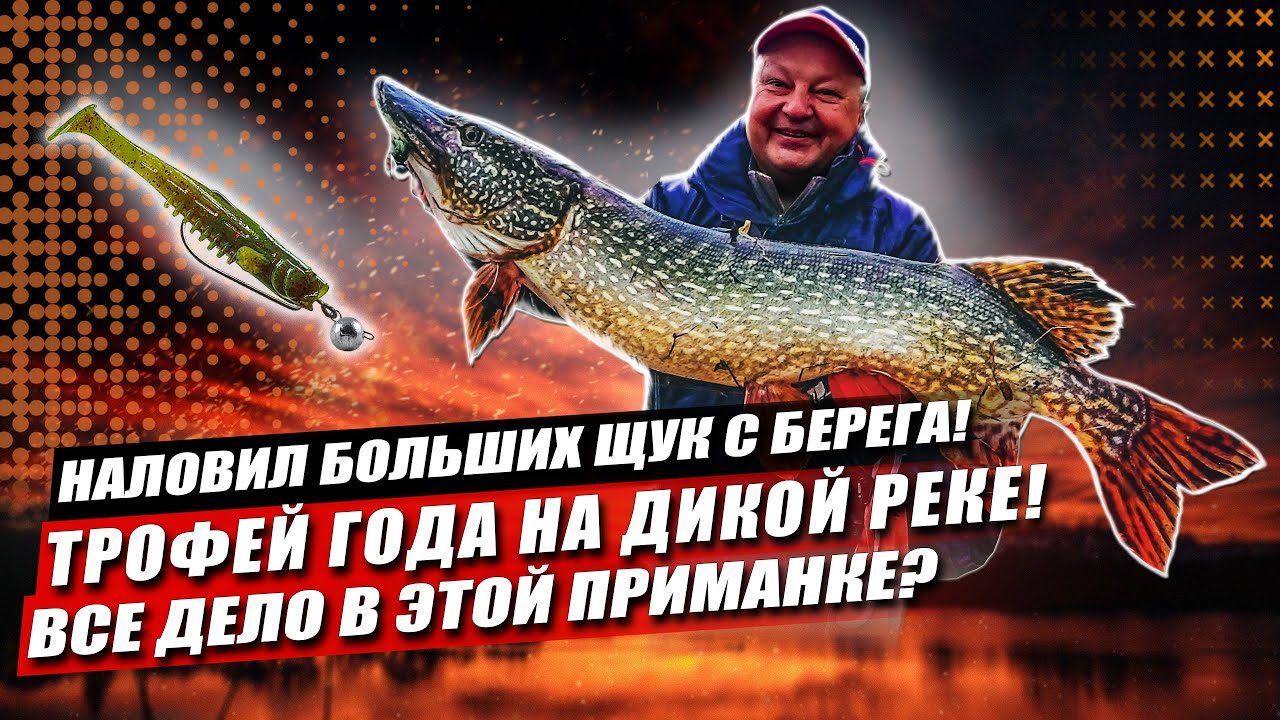 Наловил больших щук с берега! Дело только в приманке? Спиннинг в ноябре: поймал главный трофей года?