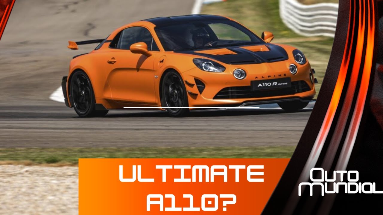 Alpine A110 завершает свою историю с размахом: экстремальная финальная версия.