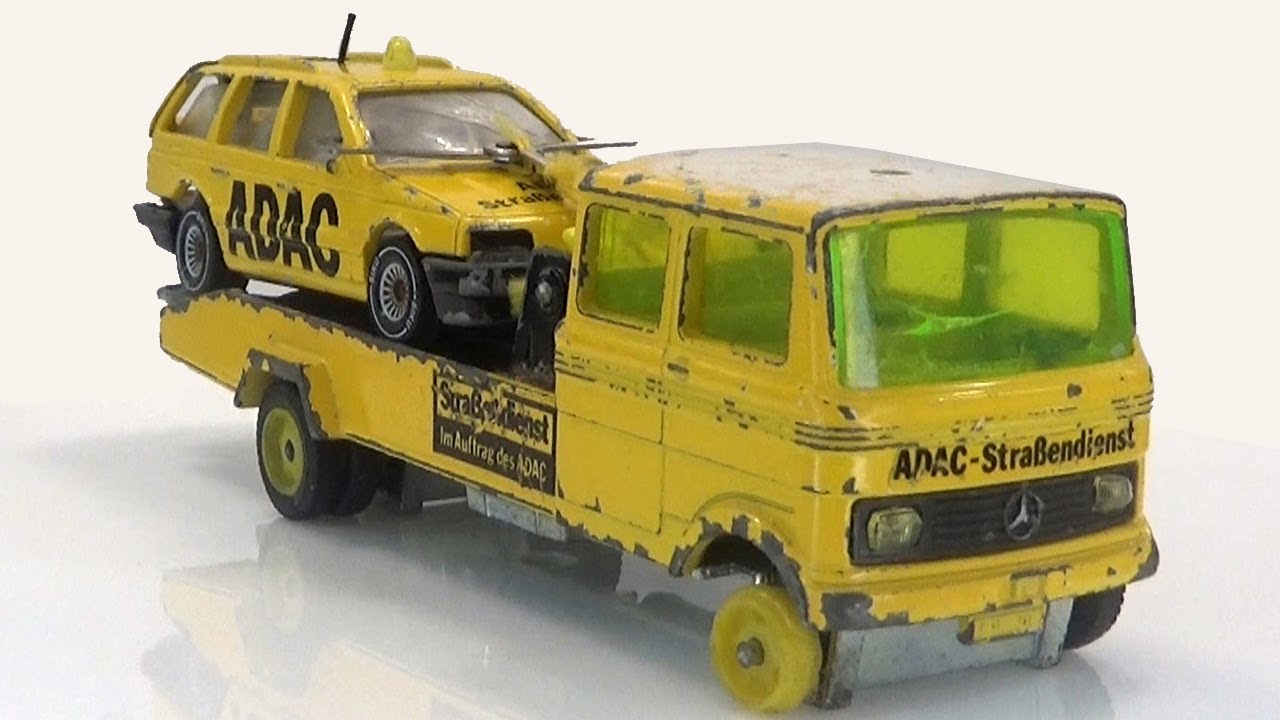 Мерседес и Фольксваген Пассат ADAC. Полный ремонт моделей Siku №V319 и Siku №1312.