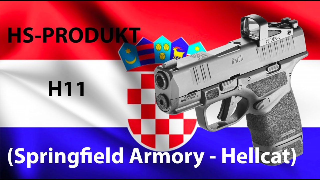 HS-Produkt H11 Springfield Armory Hellcat, le meilleur des pistolets compacts